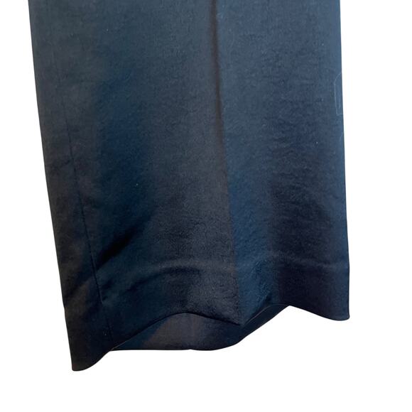 Chico's Modern Tailored Satin Classic Pants Black Trousers Office Goth Size 16R - Picture 8 of 12